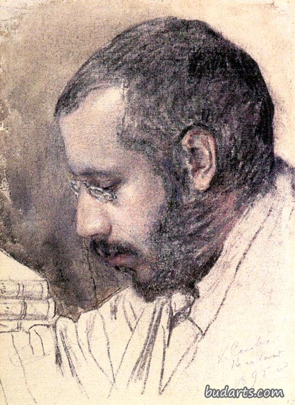 艺术家亚历山大·贝努瓦的肖像