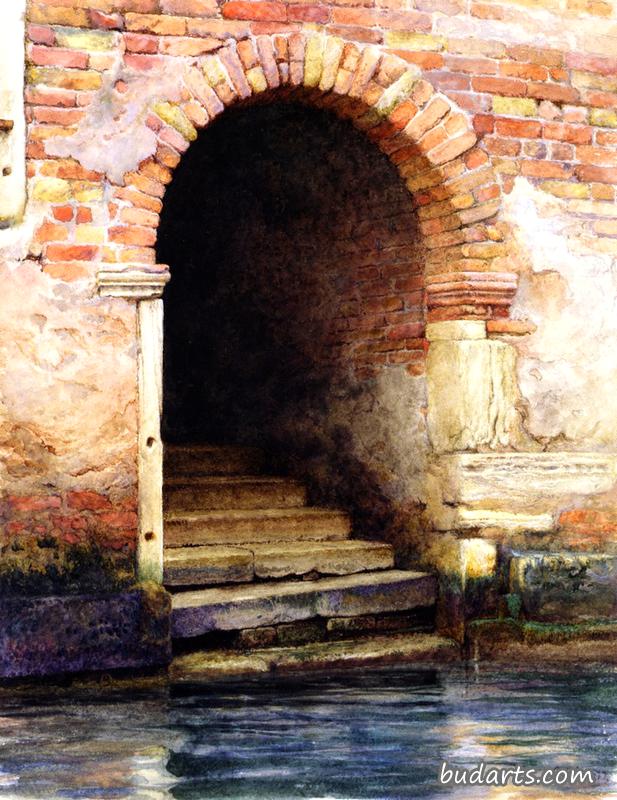 老门廊，威尼斯
