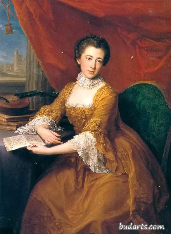 玛格丽特·乔治安娜·波因茨夫人，后来的玛格丽特·乔治安娜·斯宾塞，斯宾塞伯爵夫人