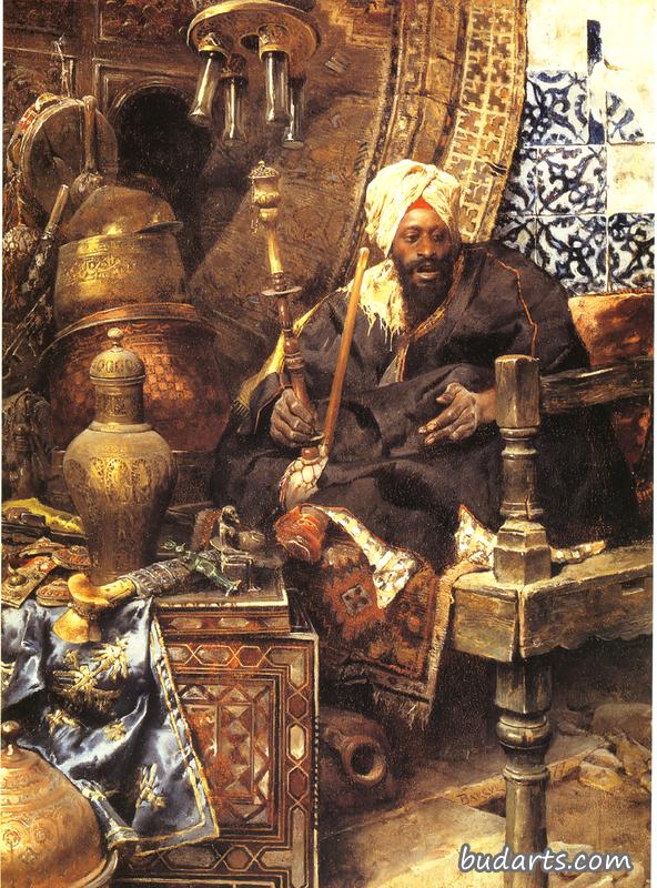 古董中的阿拉伯商人