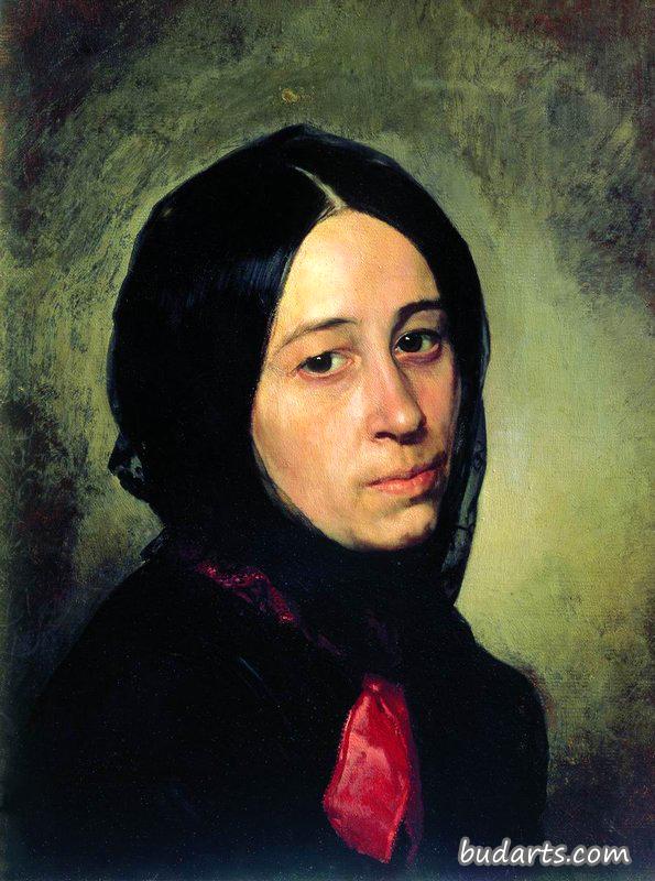 Portrait of M.I. Tretyakova