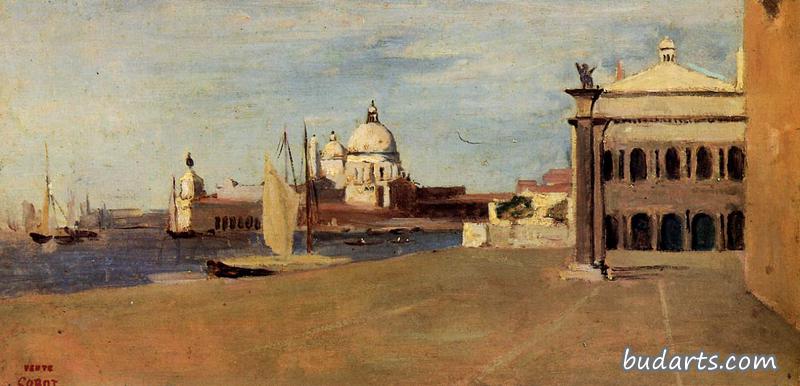 威尼斯，大运河，从埃斯克拉文斯码头看风景