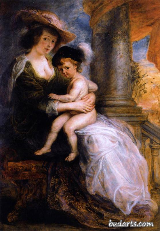 海伦娜和她的儿子弗朗西斯