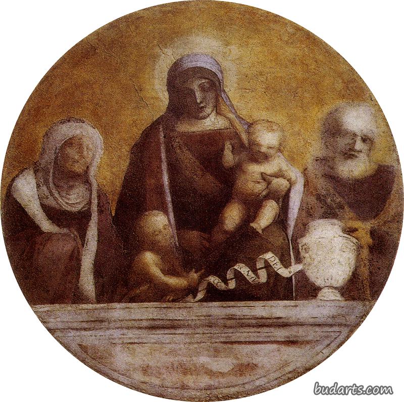 圣伊丽莎白和年轻的施洗者圣约翰的神圣家庭
