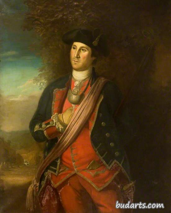 乔治华盛顿（1732-1799），维吉尼亚殖民地军队的上校指挥官
