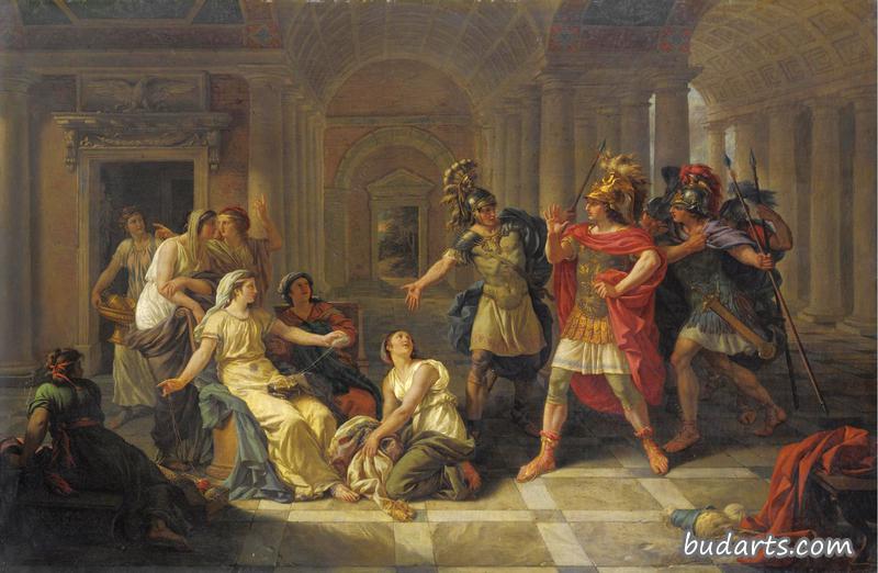 塔奎努斯崇拜卢克西亚的美德