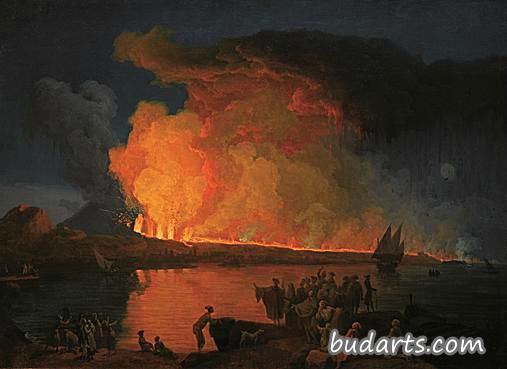 1794年7月15日万苏威火山爆发