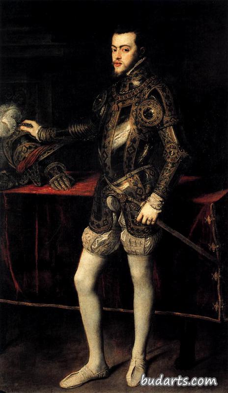 身穿盔甲的菲利普二世肖像