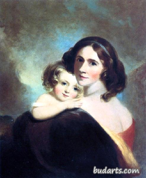 菲茨杰拉德太太和她的女儿玛蒂尔达