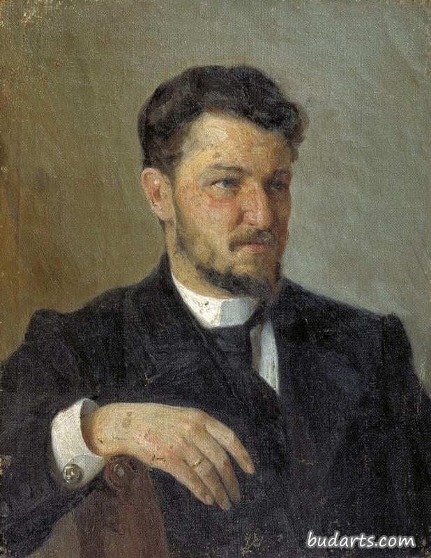 N.S.阿莫索夫的肖像