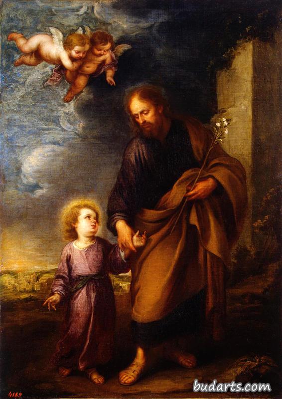 圣约瑟夫带领基督儿童