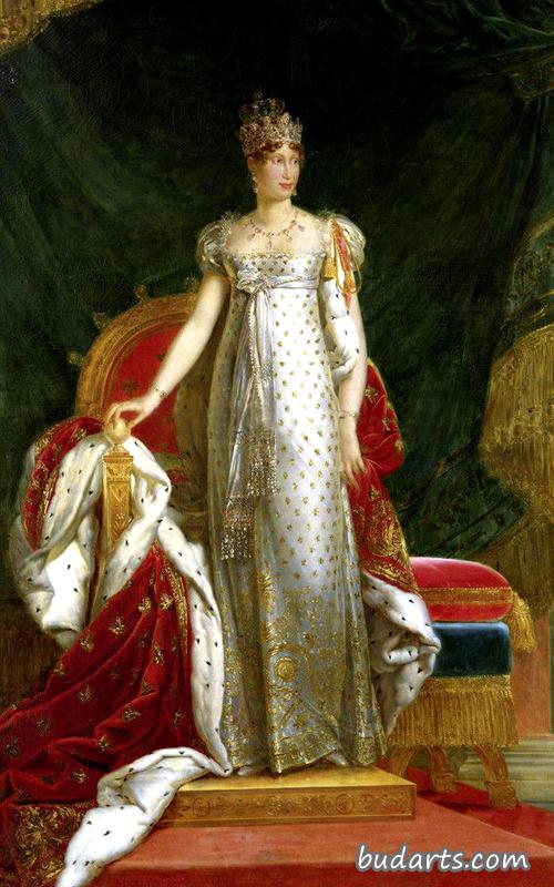法国皇后奥地利玛丽·路易丝画像