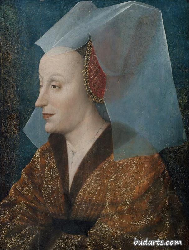 一个高贵女人的肖像，可能是葡萄牙的伊莎贝拉（1397-1472）