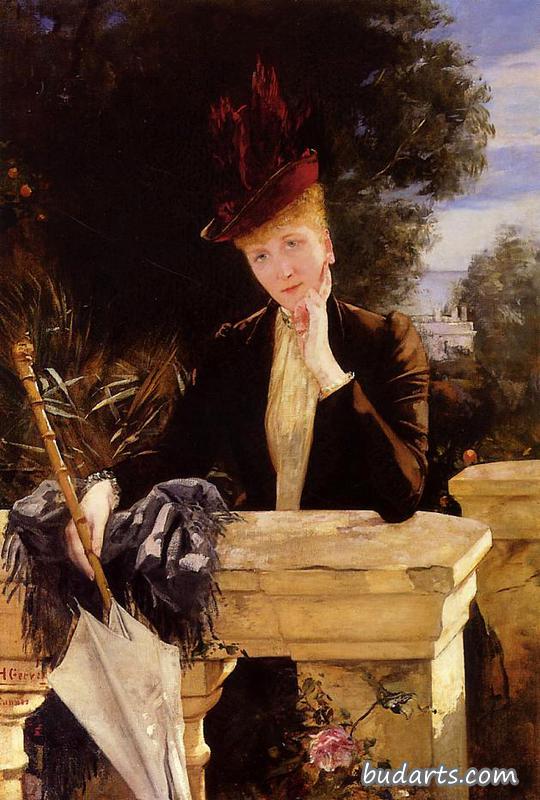 玛丽克洛蒂尔德的肖像，富恩斯伯爵夫人