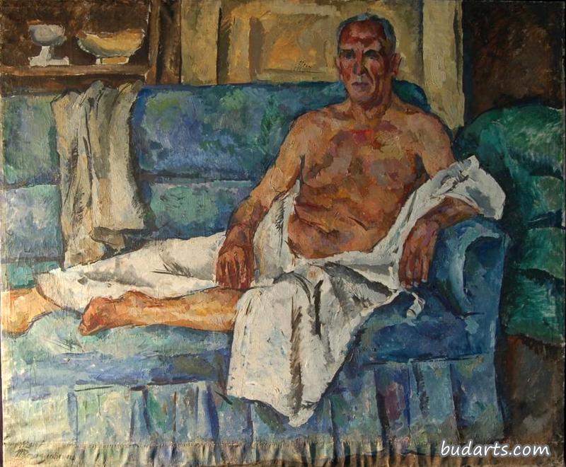 艺术家亚历山大·列奥尼多维奇·维什涅夫斯基肖像