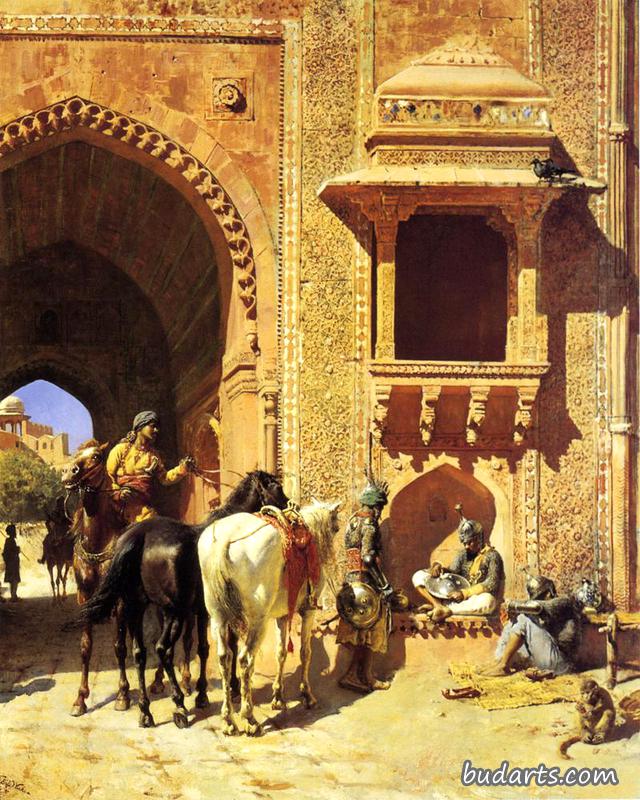 印度阿格拉要塞之门
