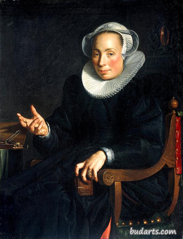 克里斯蒂娜·温特维尔·范·海伦的肖像