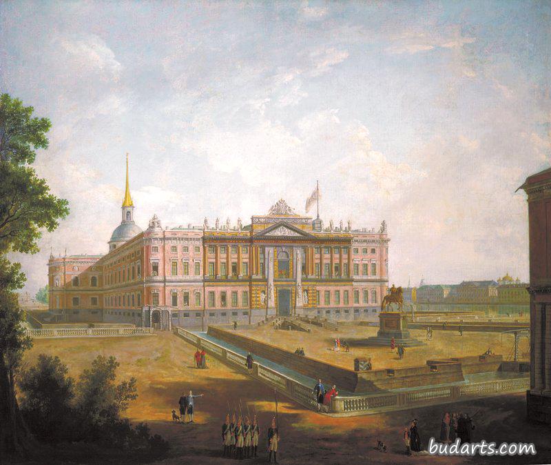 圣彼得堡米哈伊洛夫斯基城堡景观