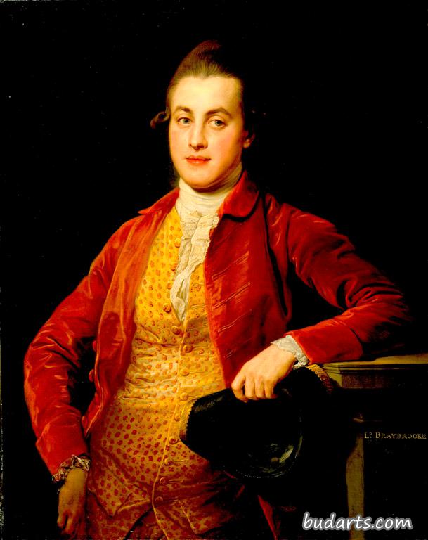 理查德·奥尔德沃思·内维尔的肖像，后来的第二男爵布雷布鲁克