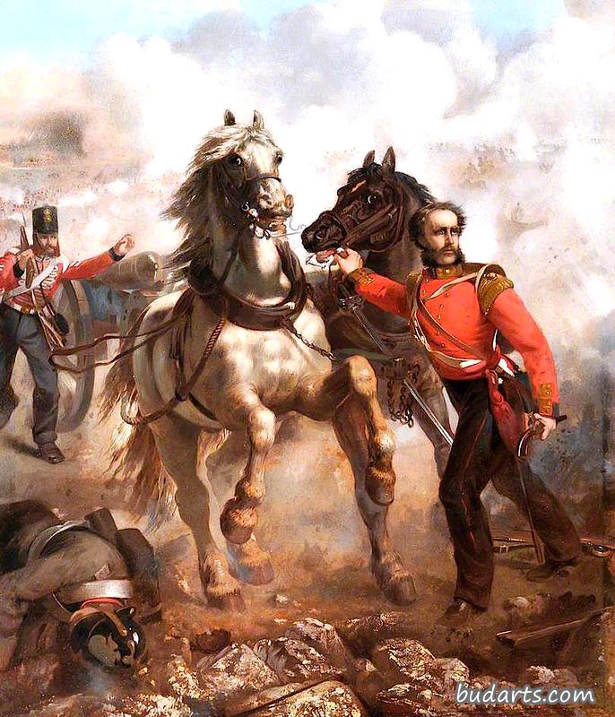 1854年9月20日，E.W.D.贝尔上尉在阿尔玛赢得他的风投