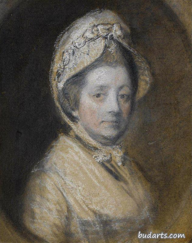 玛格丽特·伯尔的肖像，托马斯·盖恩斯伯勒夫人