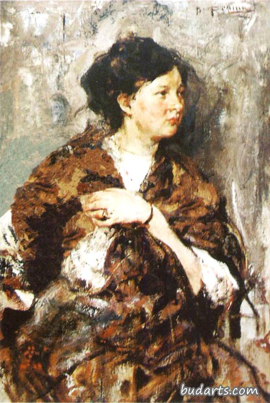 Portrait of E.K. Makovskaya