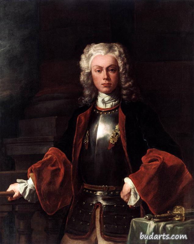 列支敦士登王子约瑟夫·温泽尔的肖像