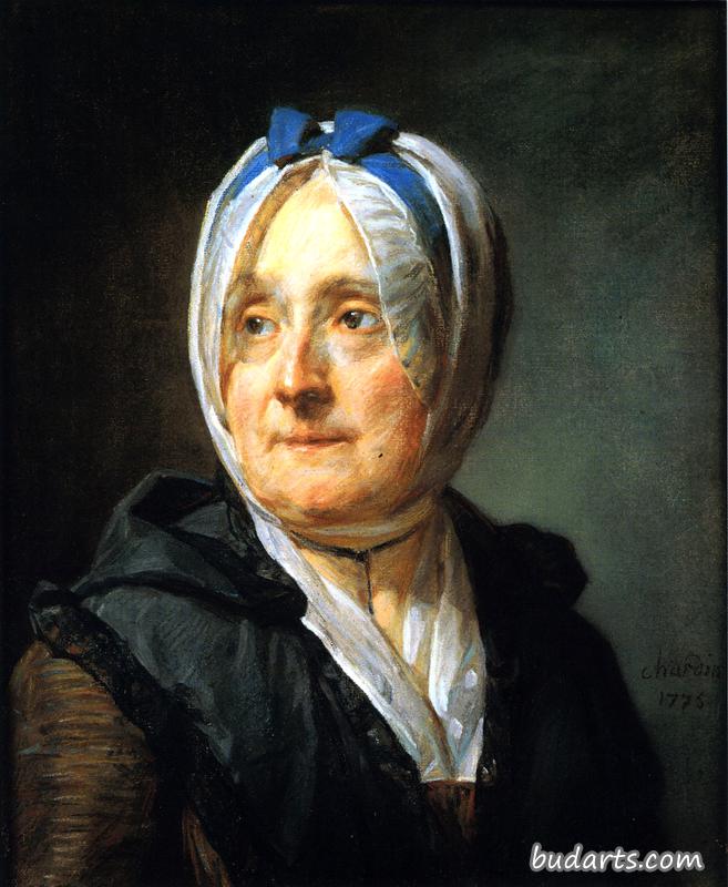 夏丁夫人的肖像，尼弗朗索瓦玛格丽特普吉