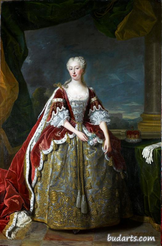 威尔士公主奥古斯塔的肖像