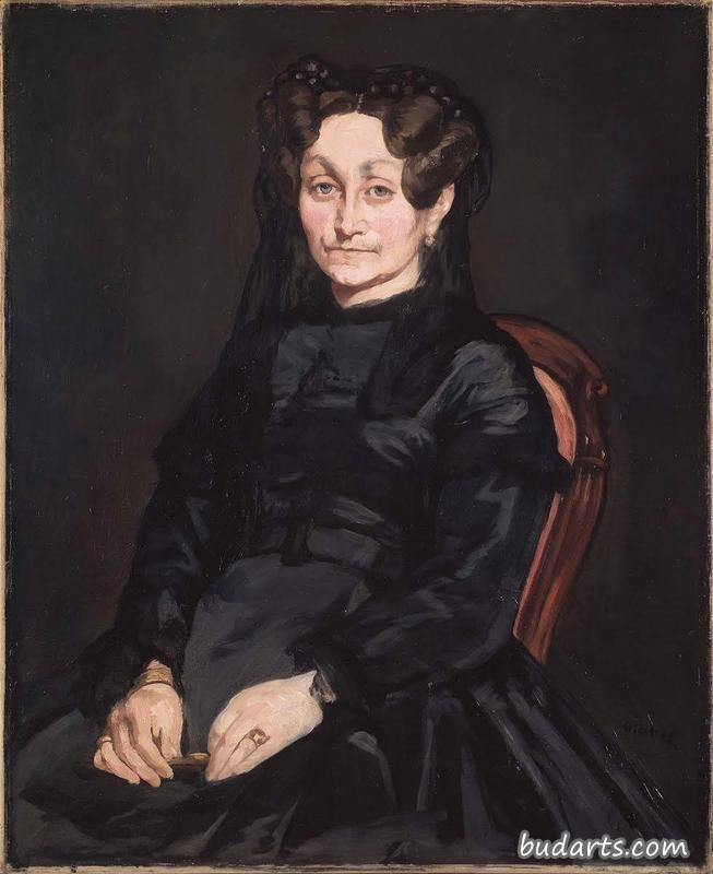 奥古斯特·马奈夫人的肖像