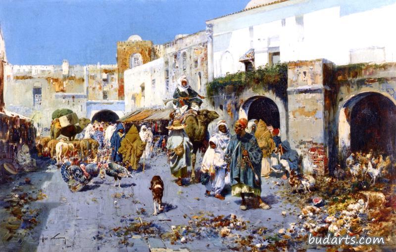 a bustling street