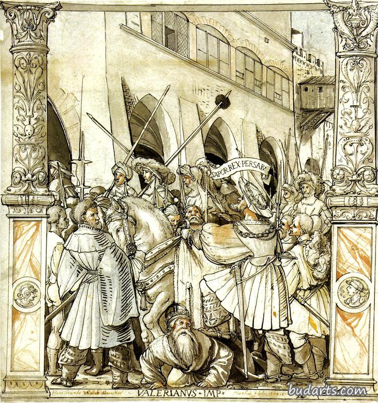波斯国王萨波对瓦勒良皇帝的羞辱