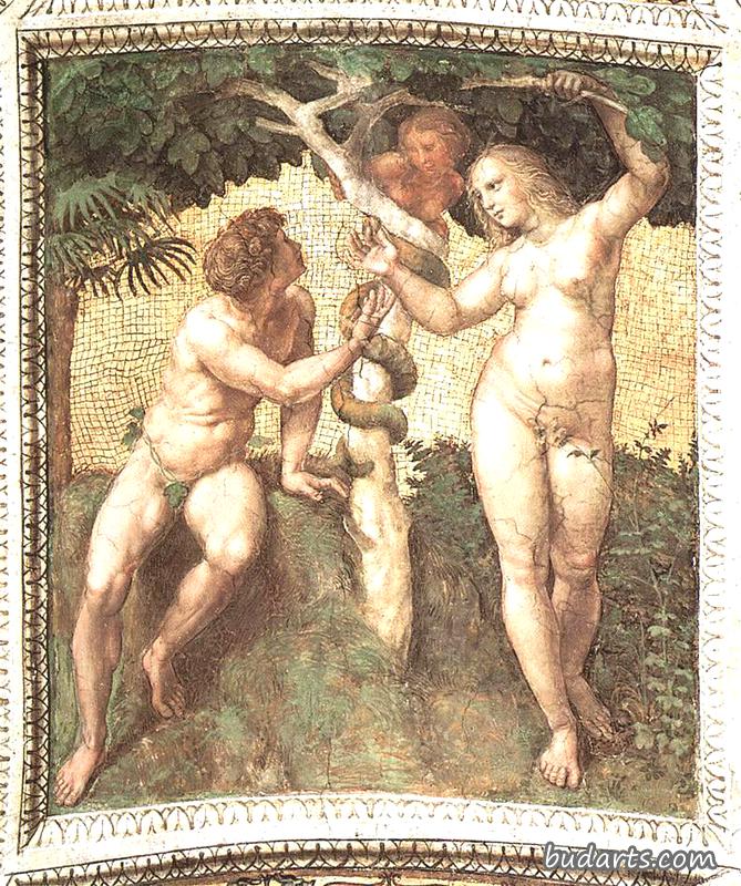 亚当和夏娃（天花板）（签到室）