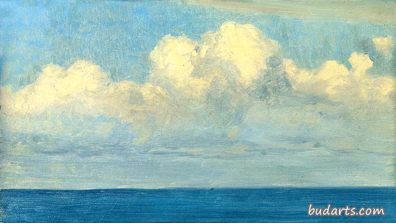 卡普里的海与云