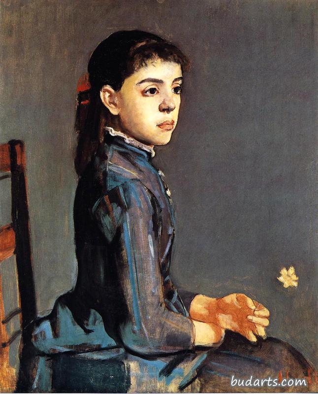 路易丝·德尔芬·杜沙尔的肖像