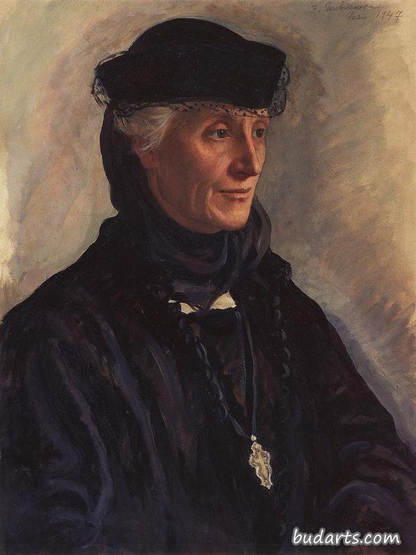 Portrait of S.M. Lukomskaya
