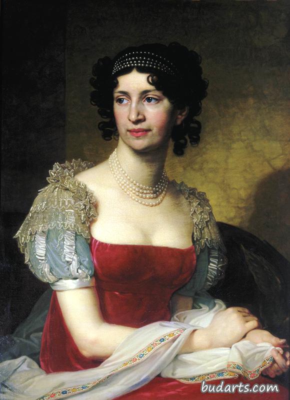 玛格丽塔·多尔戈鲁卡娅公爵夫人的肖像