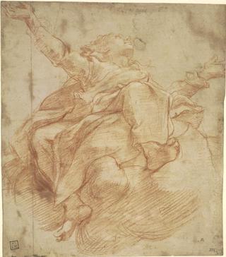 Assumption of the Virgin, study for the Cupola of Parma Cathedral