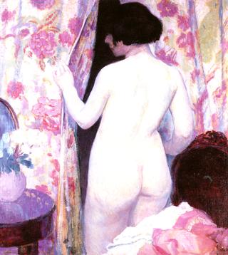 Nude with Drapery