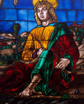 Saint John of Patmos (detail)
