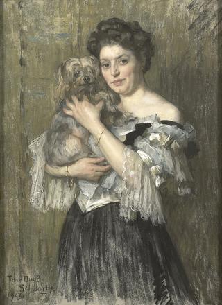 Maria Catharina Josephine Jordan - wife of the painter George Hendrik Breitner