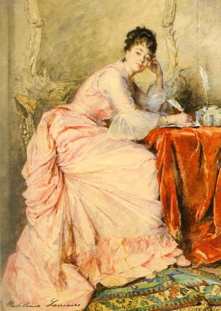Young Lady in Pink