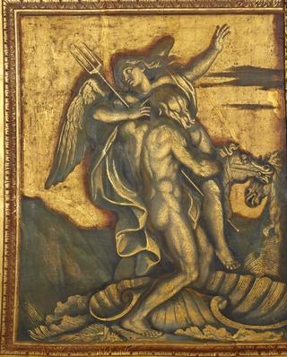 Salon of Venus - Neptune Abducting Coronis (detail)
