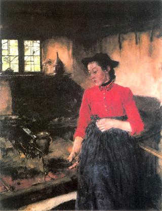 Girl at the Stove