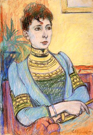 Portrait of Madame Félicien Champsaur