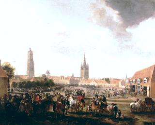 Horsemarket in Delft