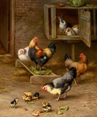 Chickens and Rabbits in a Hutch