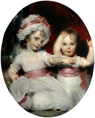 Emily and Harriet Lamb as Children