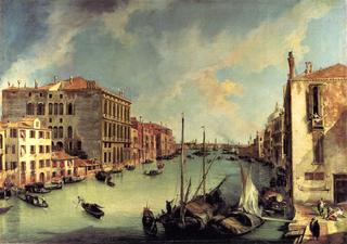 Grand Canal, Looking East from the Campo San Vio