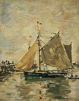 A Fishing Boat, Trouville